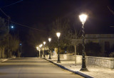 Νυχτερινή άποψη απο τους δρόμους του χωριού